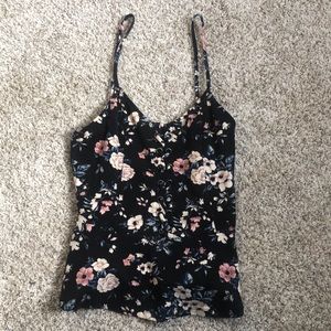 Floral tank top